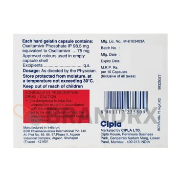 Antiflu 75 mg Cipla